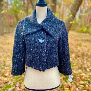 Crop Tweed Jacket